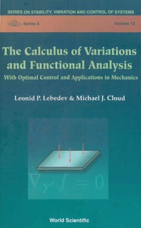Cover image: CALCULUS OF VARIATIONS & FUNCTIONAL..V12 9789812385819