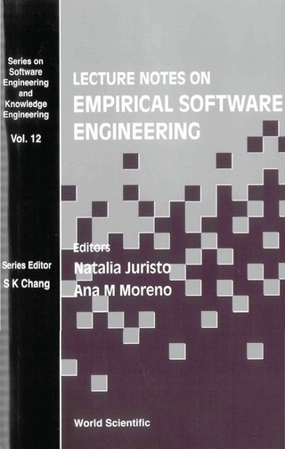 Cover image: LECTURE NOTES ON EMPIRICAL SOFT....(V12) 9789810249144