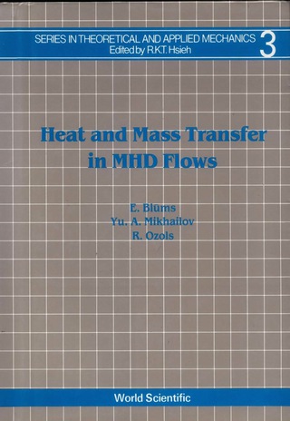 Omslagafbeelding: HEAT & MASS TRANSFER IN MHD FLOWS   (V3) 9789971501129