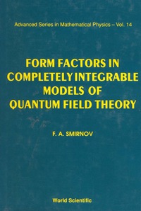 Imagen de portada: FORM FACTORS IN COMPLETELY...      (V14) 9789810202446