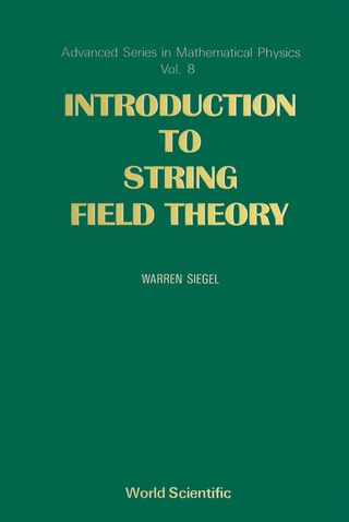 Cover image: Introduction To String Field Theory 1st edition 9789971507312
