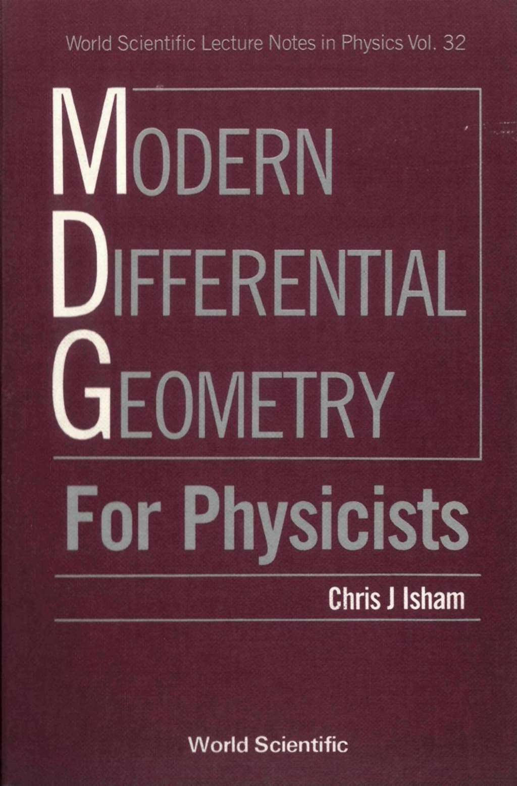 Modern Differential Geometry For Physicists 1st Edition
