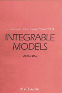 表紙画像: Integrable Models 1st edition 9789971509101