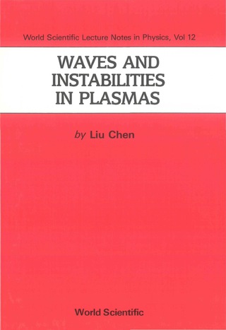 Imagen de portada: Waves And Instabilities In Plasmas 1st edition 9789971503895