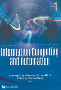 Cover image: INFO COMPUTING & AUTOMATION (3V) 9789812799487