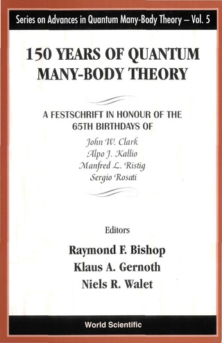 Cover image: 150 YEARS OF QUANTUM MANY-BODY......(V5) 9789810247300