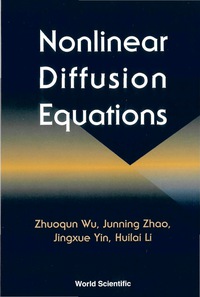 Cover image: NONLINEAR DIFFUSION EQUATIONS 9789810247188