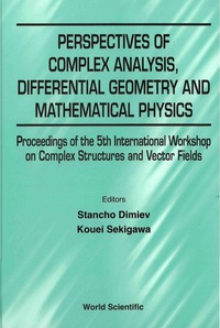 Cover image: PERSPECTIVES OF COMPLEX ANALYSIS... 9789810245979