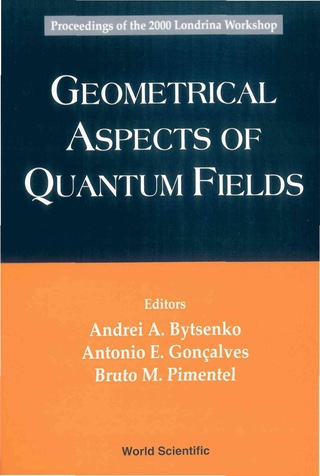 Cover image: GEOMETRICAL ASPECTS OF QUANTUM FIELDS 9789810245023