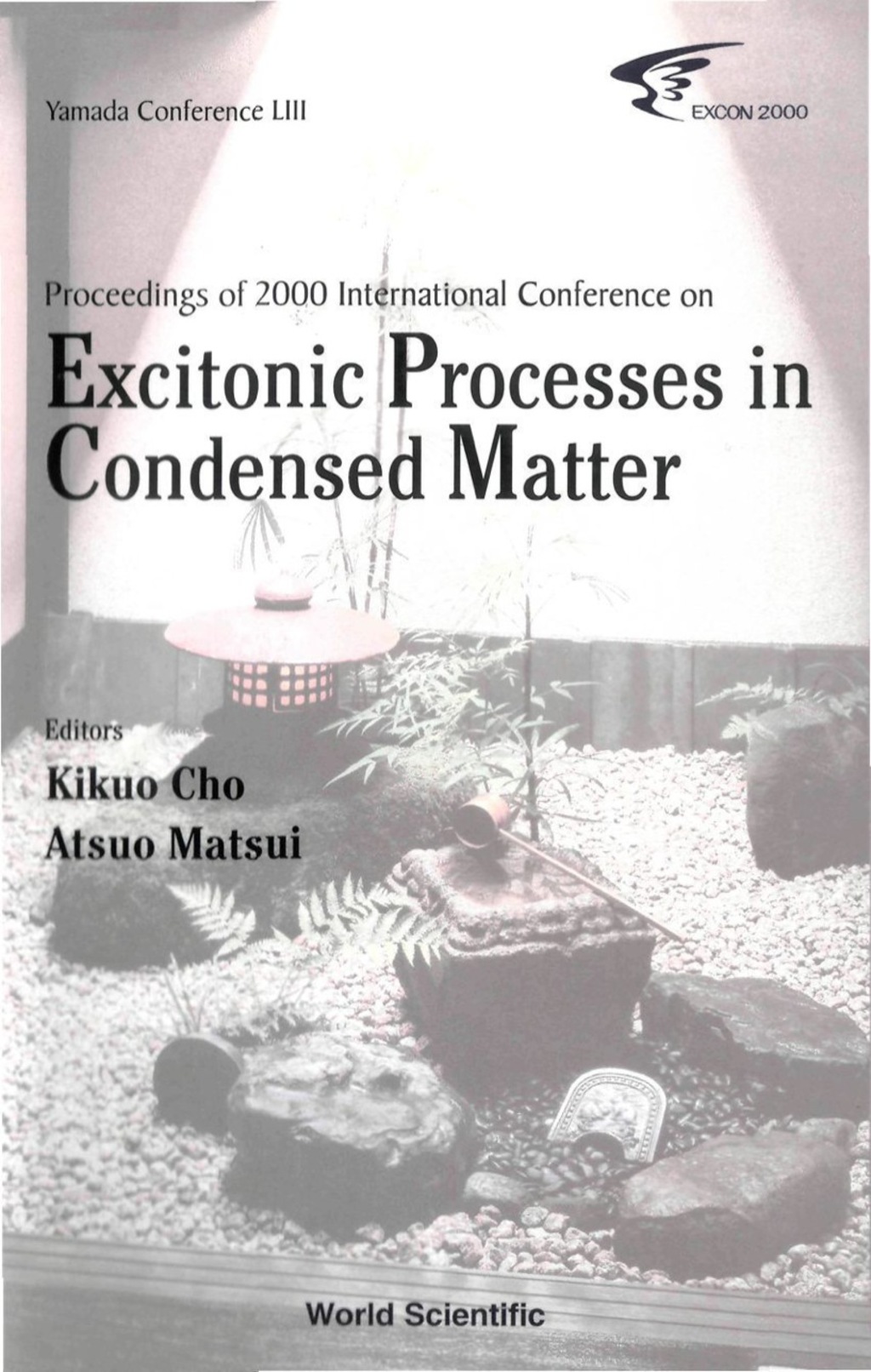 Excitonic Processes In Condensed Matter, Proceedings Of 2000 International Conference (Excon2000)