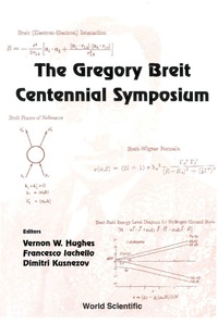 表紙画像: GREGORY BREIT CENTENNIAL SYMPOSIUM, THE 9789810245535