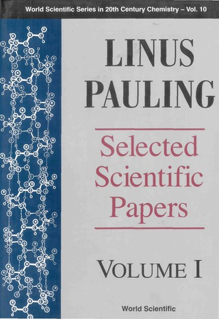 Imagen de portada: LINUS PAULING-SEL SCI PAPER (V1) 9789810229399