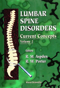 صورة الغلاف: Lumbar Spine Disorders: Current Concepts, Vol 2 1st edition 9789810227920