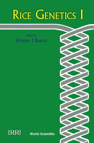 Cover image: RICE GENETICS I (2P) 9789812818652