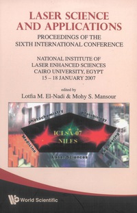 Cover image: LASER SCIENCE & APPLICATIONS 9789812814593