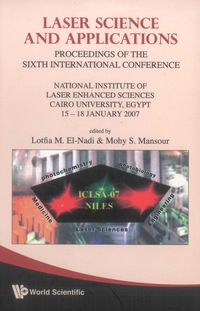 Titelbild: LASER SCIENCE & APPLICATIONS 9789812814593