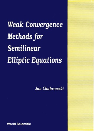 Cover image: WEAK CONVERGENCE METHODS FOR... 9789810240769