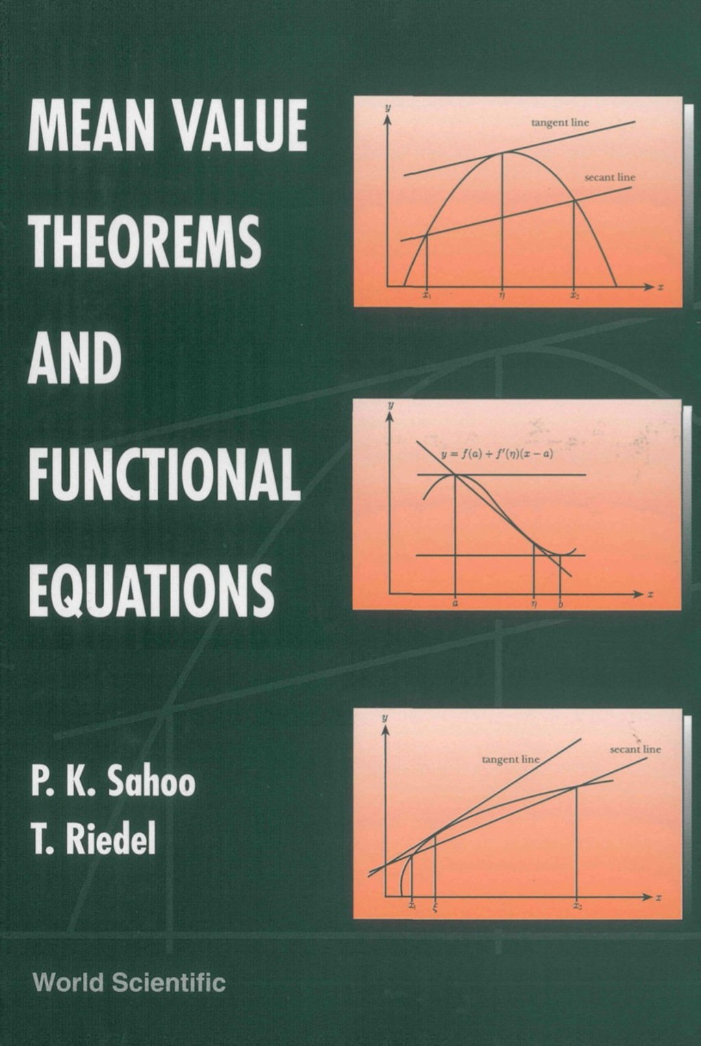 Mean Value Theorems And Functional Equations 1st Edition