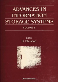 Cover image: Advances In Information Storage Systems, Vol 8 9789810233471