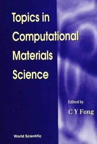 Imagen de portada: Topics In Computational Materials Science 9789810231491