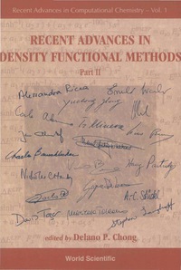 Imagen de portada: Recent Advances In Density Functional Methods, Part Ii 9789810231507