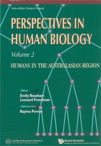 Titelbild: Perspectives In Human Biology: Humans In The Australasian Region 9789810230074