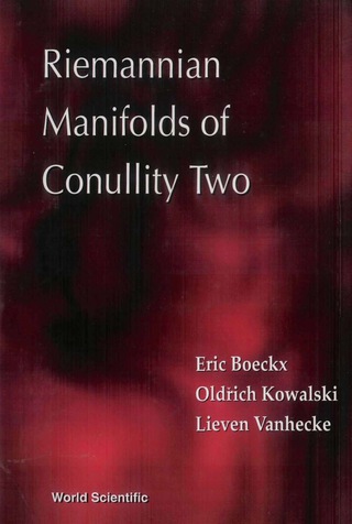 Cover image: RIEMANNIAN MANIFOLDS OF CONULLITY TWO 9789810227685
