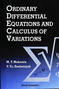 Imagen de portada: ORDINARY DIFFERENTIAL EQN & CALCULUS... 9789810221911