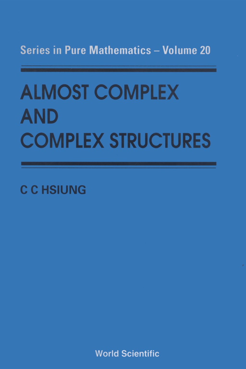 ISBN 9789810217129 product image for ALMOST COMPLEX & COMPLEX STRUCS    (V20) (eBook) | upcitemdb.com