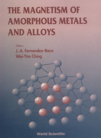 Cover image: MAGNETISM OF AMORPHOUS METALS AND ALLOYS, THE 9789810210335