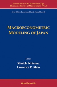 Cover image: Macroeconometric Modeling Of Japan 9789812834614