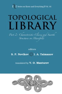 Imagen de portada: Topological Library - Part 2: Characteristic Classes And Smooth Structures On Manifolds 9789812836861