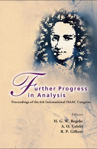 Cover image: FURTHER PROGRESS IN ANALYSIS 9789812837325