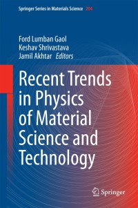 Omslagafbeelding: Recent Trends in Physics of Material Science and Technology 9789812871275