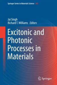 Cover image: Excitonic and Photonic Processes in Materials 9789812871305