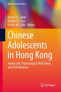 Titelbild: Chinese Adolescents in Hong Kong 9789812871428