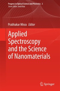 Imagen de portada: Applied Spectroscopy and the Science of Nanomaterials 9789812872418