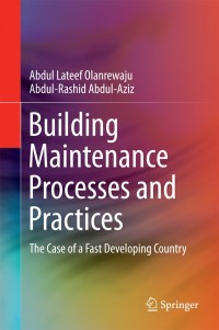 Titelbild: Building Maintenance Processes and Practices 9789812872623
