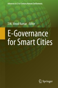 Cover image: E-Governance for Smart Cities 9789812872869