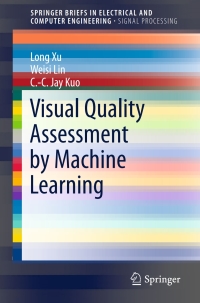 Immagine di copertina: Visual Quality Assessment by Machine Learning 9789812874672