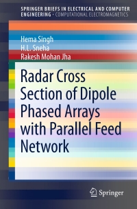 صورة الغلاف: Radar Cross Section of Dipole Phased Arrays with Parallel Feed Network 9789812877833