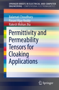 Cover image: Permittivity and Permeability Tensors for Cloaking Applications 9789812878045