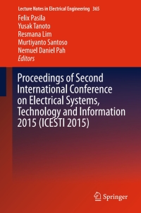 Cover image: Proceedings of Second International Conference on Electrical Systems, Technology and Information 2015 (ICESTI 2015) 9789812879868