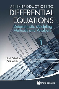 Imagen de portada: INTRO TO DIFFEREN EQUATIONS, AN (VOL 1) 9789814368902