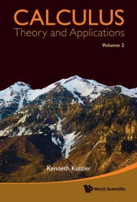 Cover image: Calculus:Theory and ApplicationsVolume 2 9789814324274