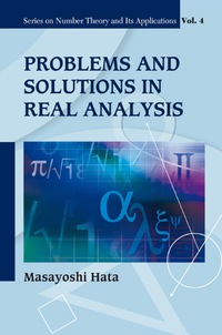 Cover image: PROB & SOLN IN REAL ANALYSIS V4 9789812779496