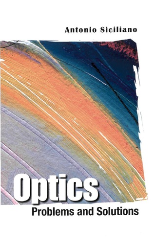 Cover image: Optics: Problems and Solutions 9789812568427