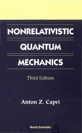 Cover image: Nonrelativistic Quantum Mechanics 3rd edition 9789810246518