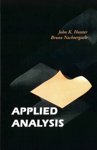 Cover image: APPLIED ANALYSIS 9789812705433