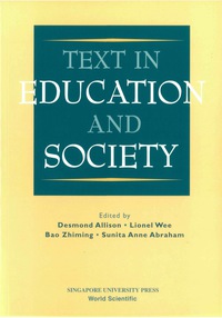 Omslagafbeelding: TEXT IN EDUCATION & SOCIETY 9789971692223